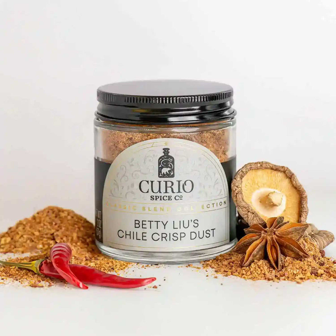 A glass jar of Betty Liu&