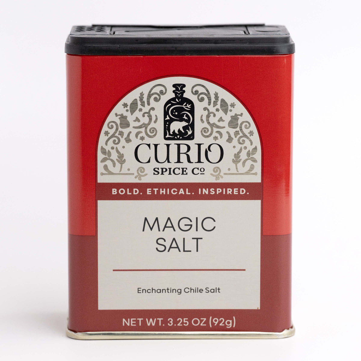 Curio Spice Co. Magic Salt container on a white background
