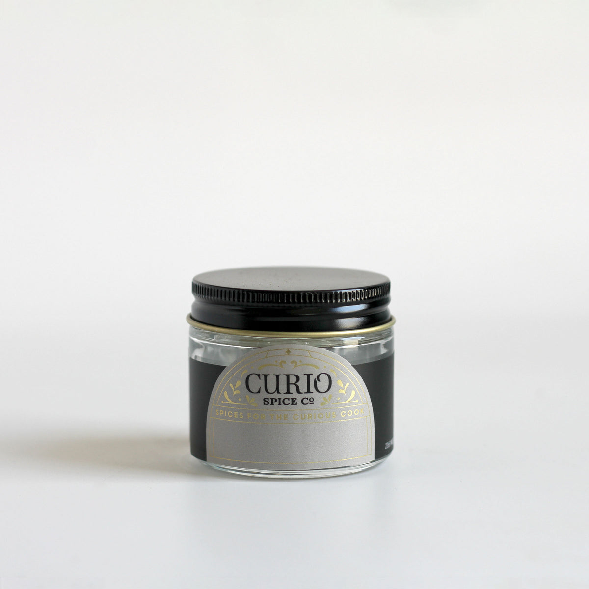 2-oz clear glass Curio Spice jar