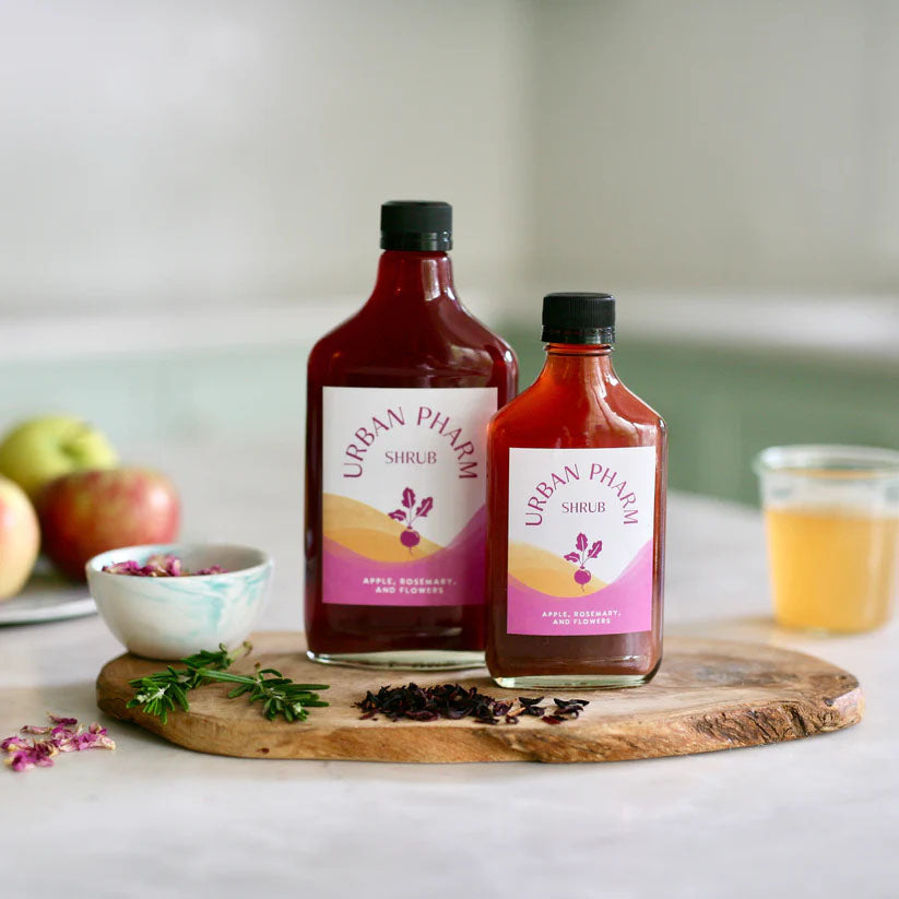 Urban Pharm Shrub Apple, Rosemary, &amp; Flowers