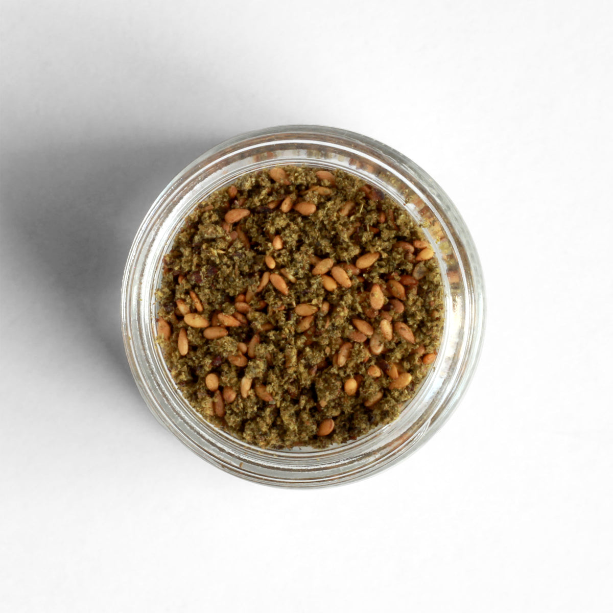 Top-down view of Za'atar